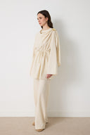 Siena Brooch-Shoulder Pant Suit