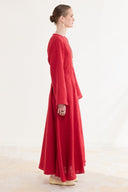 Siena Flared Linen Dress