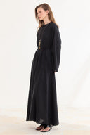 Siena Flared Linen Dress