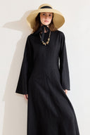 Siena Flared Linen Dress