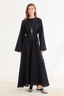 Siena Flared Linen Dress