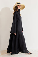 Siena Flared Linen Dress