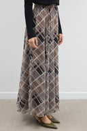 Chiffon Elastic Skirt