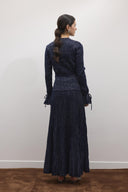 Glitter Knit Skirt Set