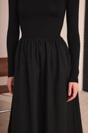 Suzena Balloon Skirt Dress