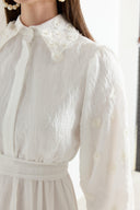 Tanya Armhole Pearl Detailed Dress