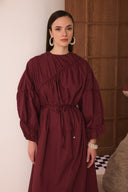 Tremblay Balloon Sleeve Dress