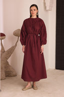 Tremblay Balloon Sleeve Dress