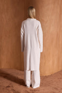Long Cardigan and Trousers Set
