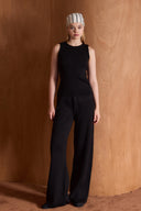 Long Cardigan and Trousers Set