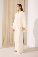 Vadronia Front-Fly Chiffon Set