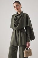 Valen Off-the-Shoulder Shawl Set