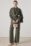 Valen Off-the-Shoulder Shawl Set