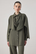 Valen Off-the-Shoulder Shawl Set