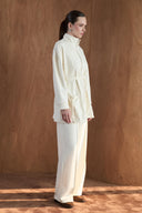 Velvet Set with Zippered Pockets