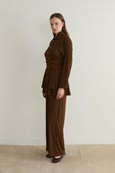 Bias Detail Ribbed Set