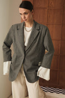 Volan Kol Blazer Ceket
