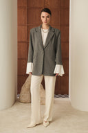 Volan Kol Blazer Ceket