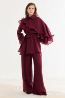 Ruffled Ibiza Trouser Set
