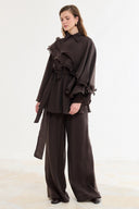 Ruffled Ibiza Trouser Set