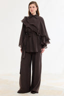 Ruffled Ibiza Trouser Set