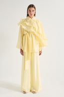 Ruffled Ibiza Trouser Set