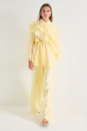 Ruffled Ibiza Trouser Set