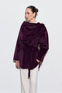 Wanda Cashmere Jacket with Shoulder Shawl