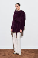 Wanda Cashmere Jacket with Shoulder Shawl