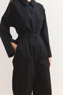 Wide Leg Gabardin Pantolon