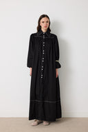 Wilder Drawstring Gabardine Dress