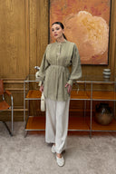 Zia Tie-Neck Shirt