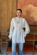 Zia Tie-Neck Shirt