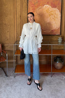 Zia Tie-Neck Shirt