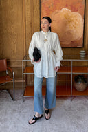 Zia Tie-Neck Shirt