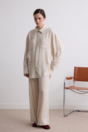 Zoya Linen Set with Double Pockets