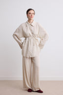 Zoya Linen Set with Double Pockets